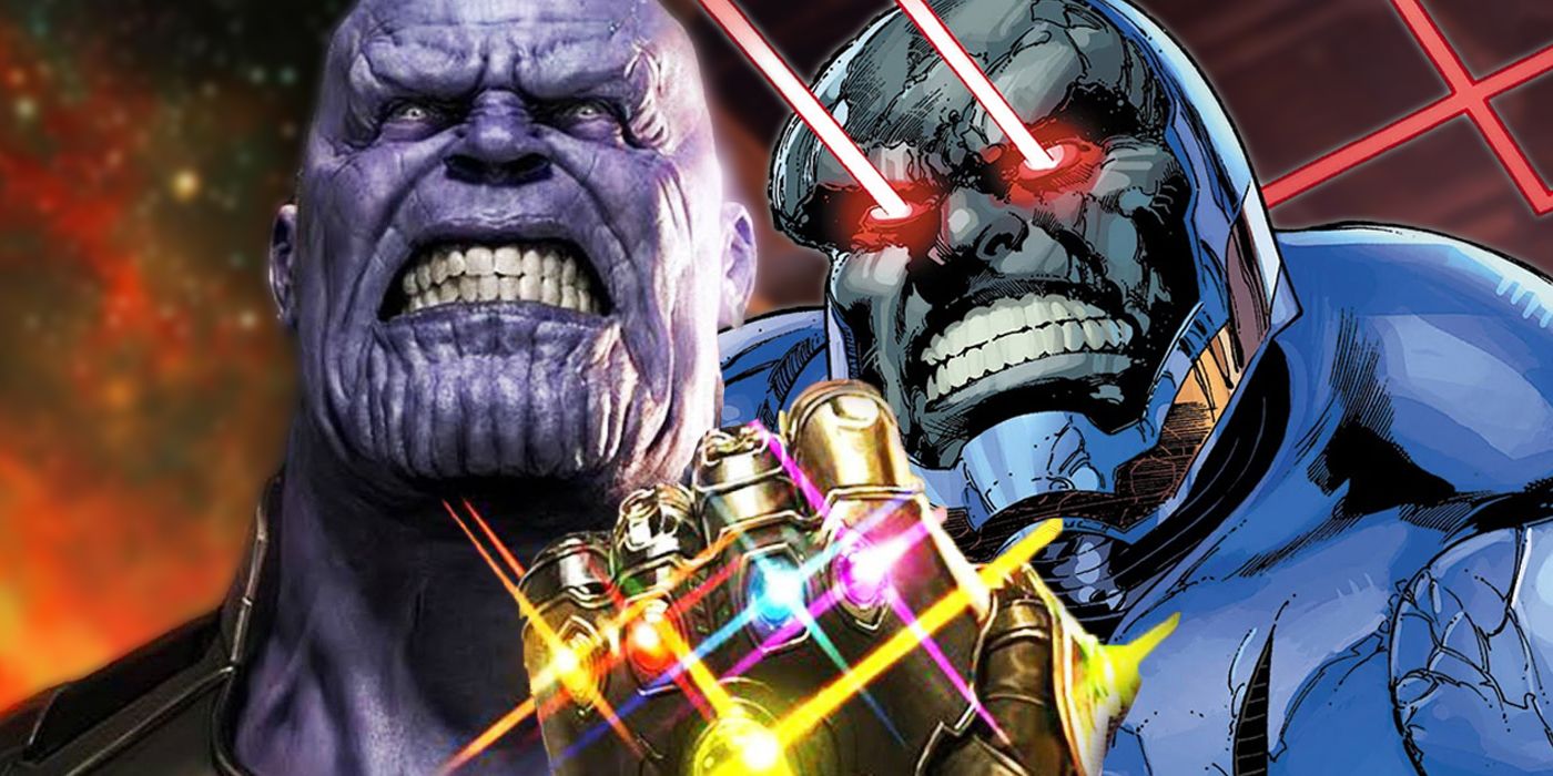 Darkseid Thanos Infinity Gauntlet