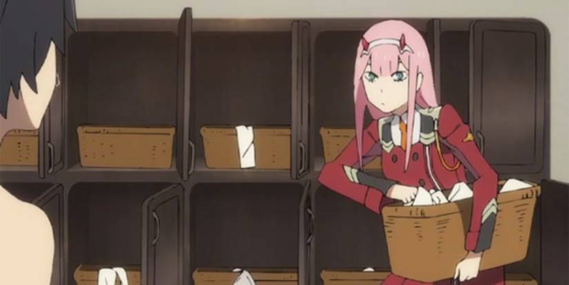 Darling in the Franxx: Zero Two pranking the boys