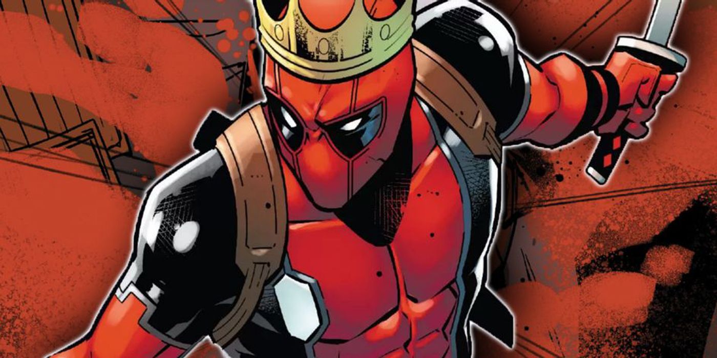 Deadpool lutando como o Rei dos Monstros.