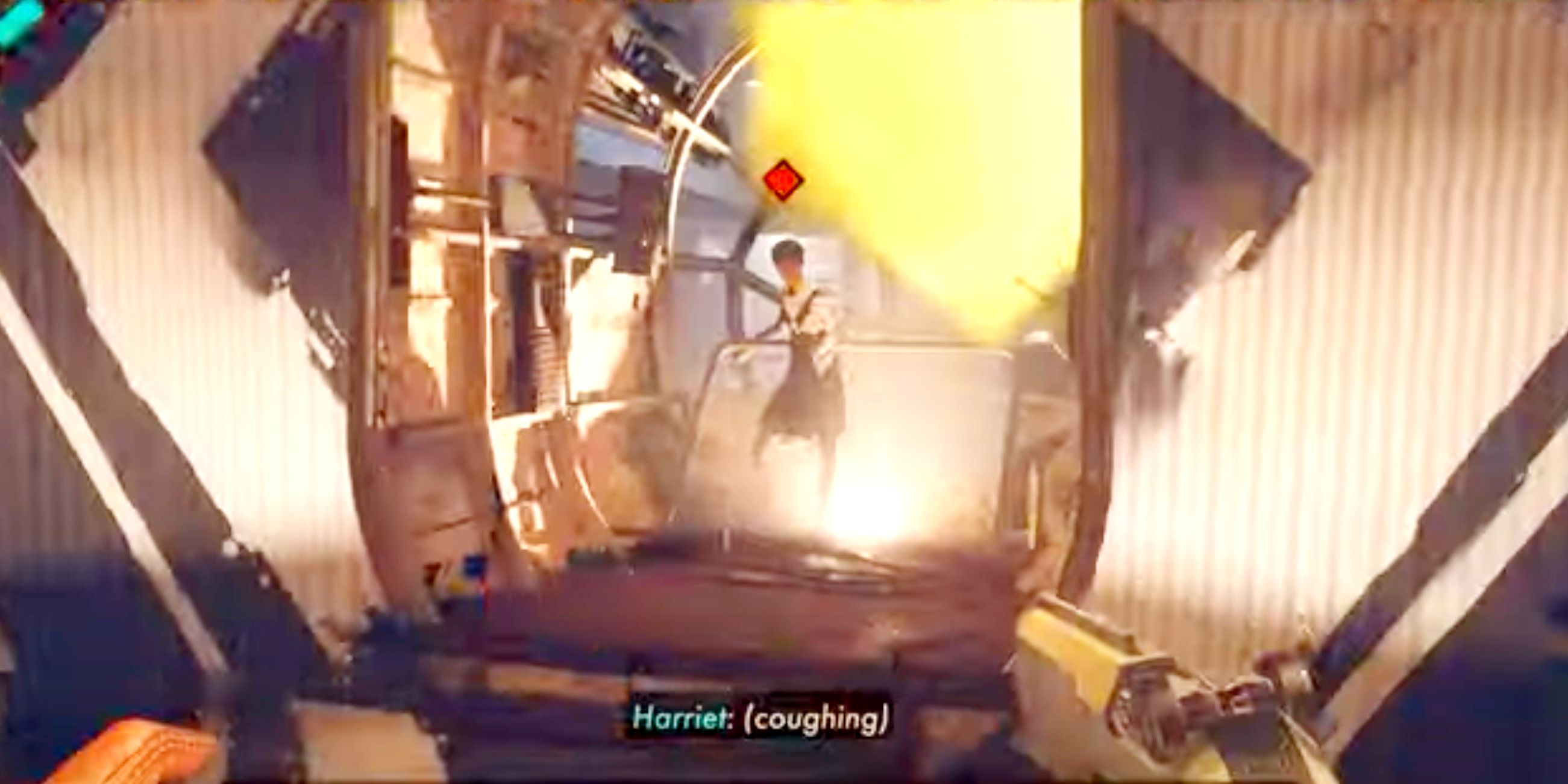 Deathloop - Harriet Dying from Gas