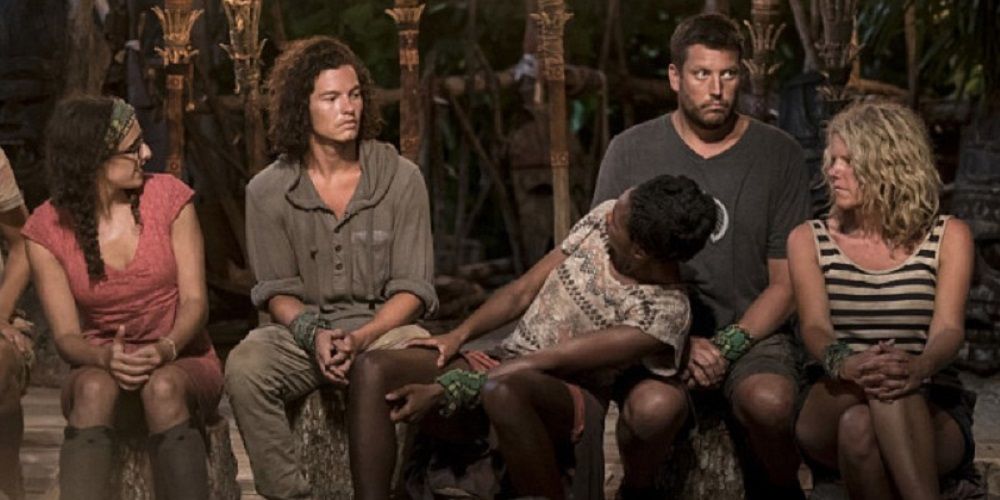 Jay and Michaela&rsquo;s showdown at Tribal in Survivor