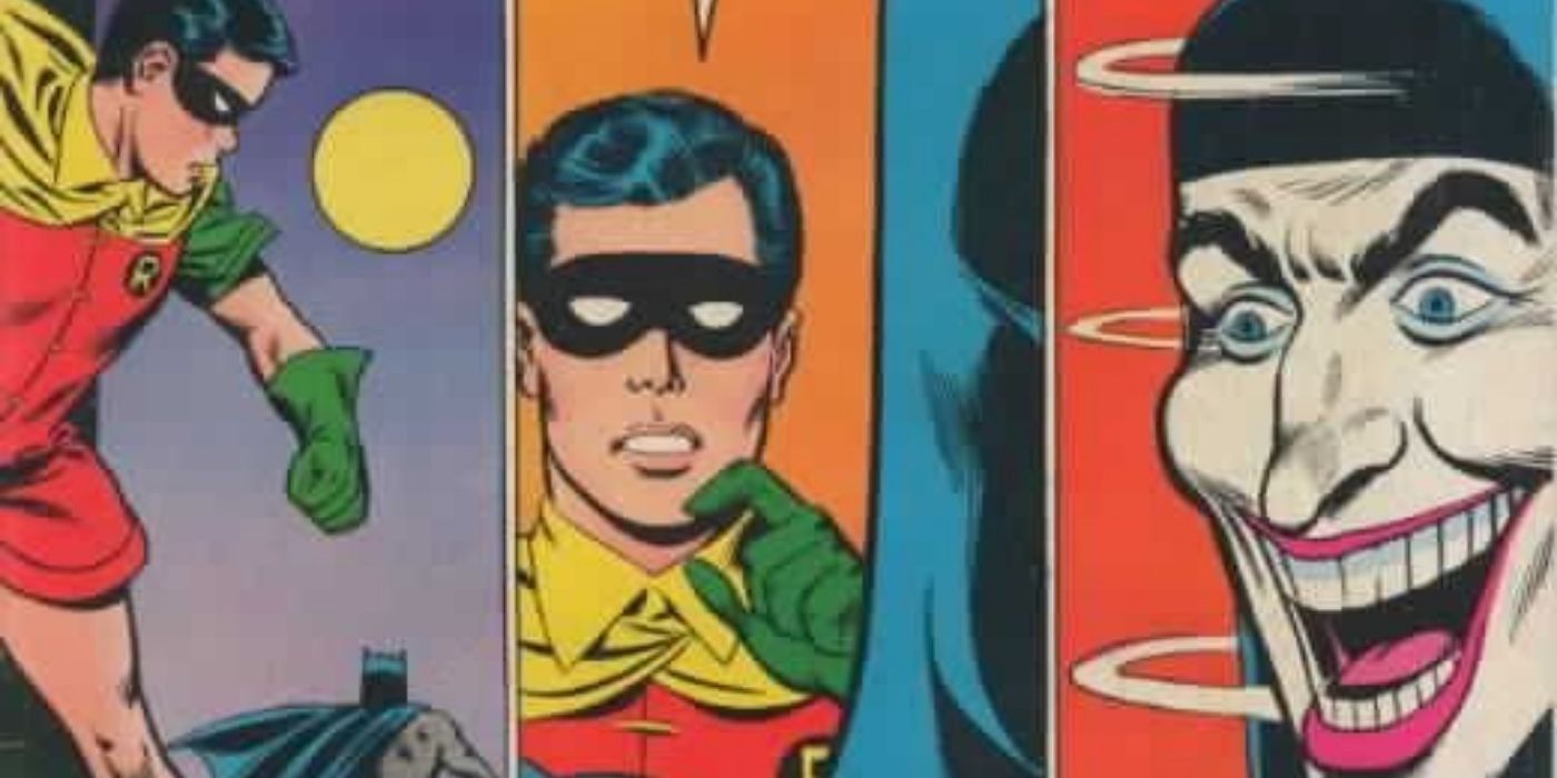 Robin sees Joker dressed as Batman