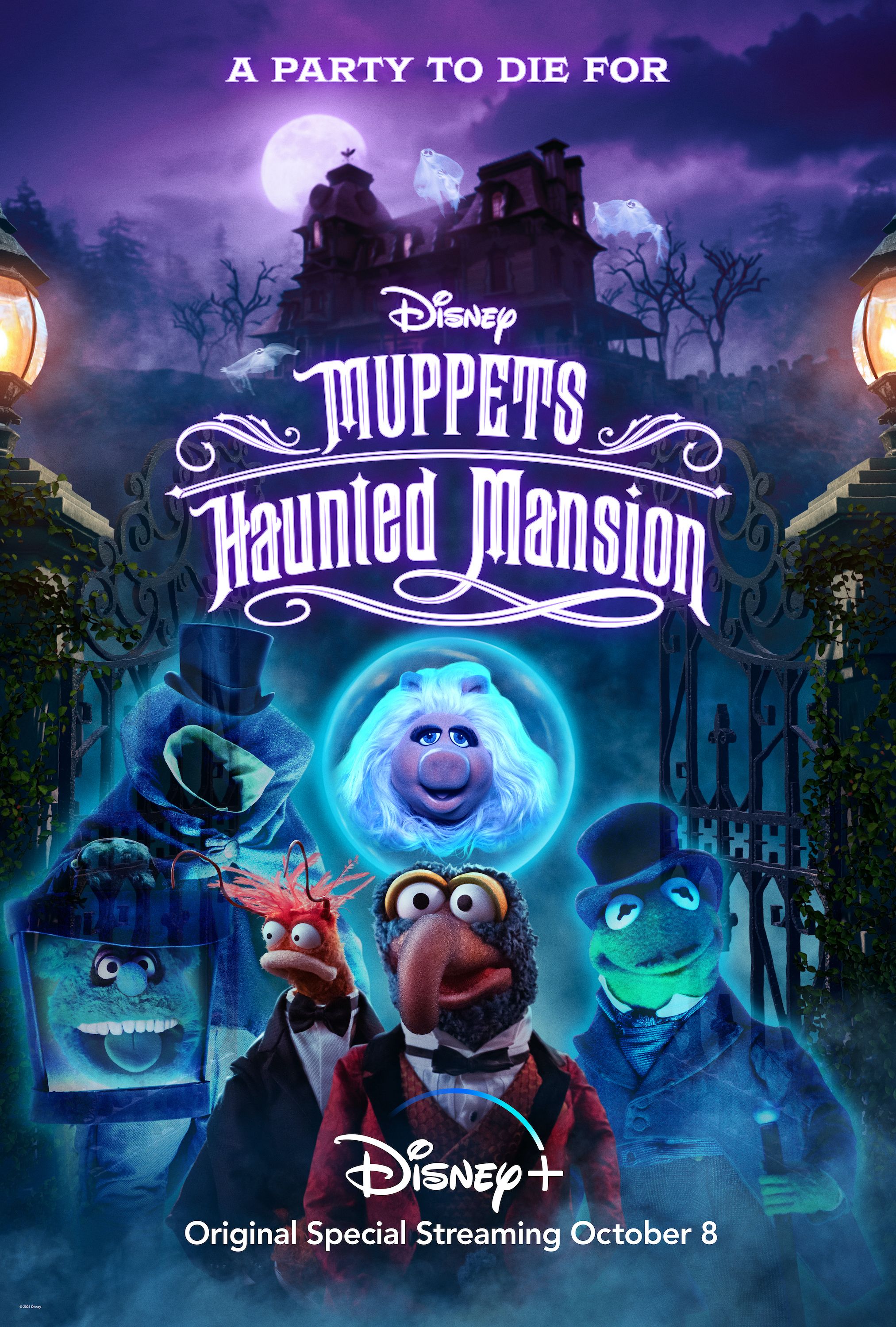 The Muppets In The Haunted Mansion Poster