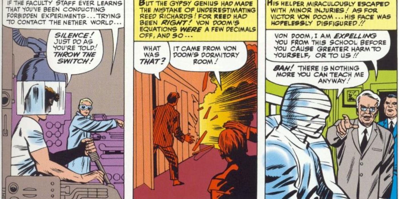 Doom Reed Richards Ripping 10 Things Only Comic Book Fans Know About Doctor Doom & The Fantastic ...