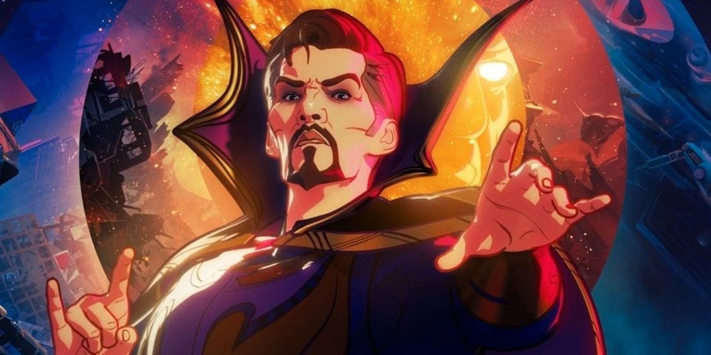 Doctor Strange uses his powers in What If..? animated series.