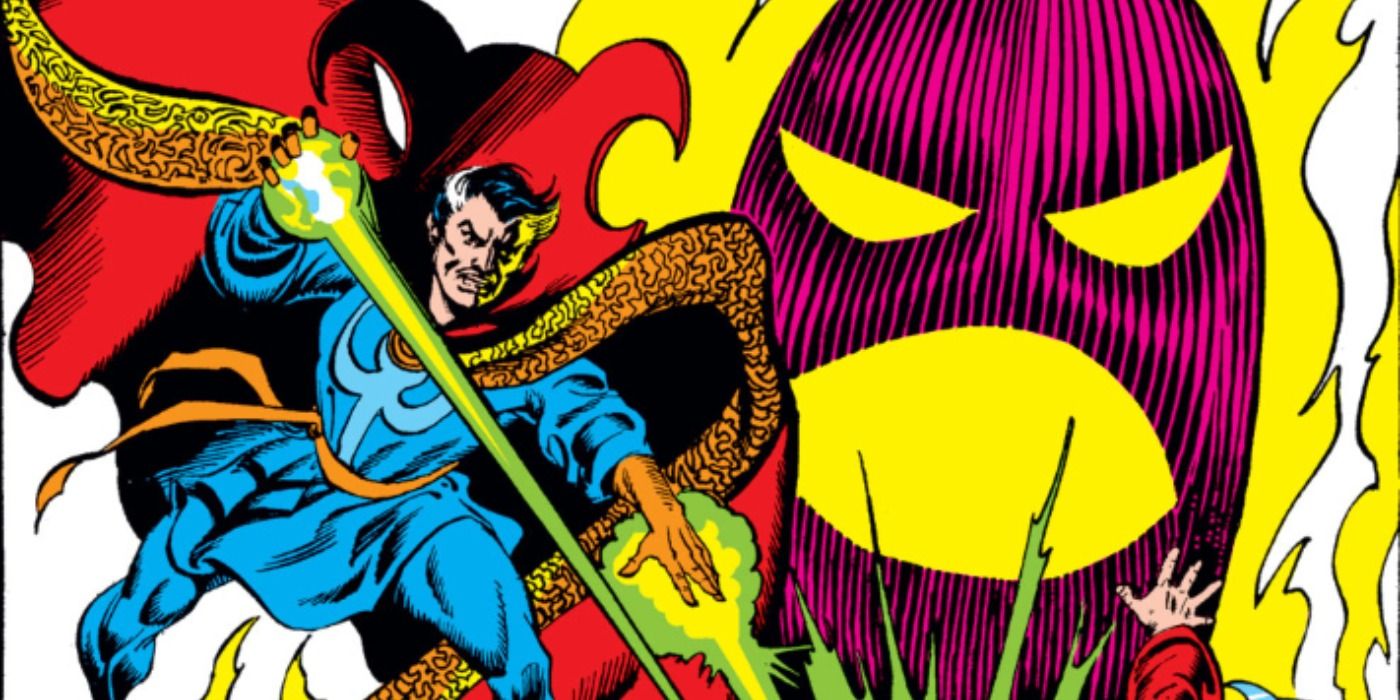 Doctor Strange fights as the disciple of Dormammu in Marvel Comics.