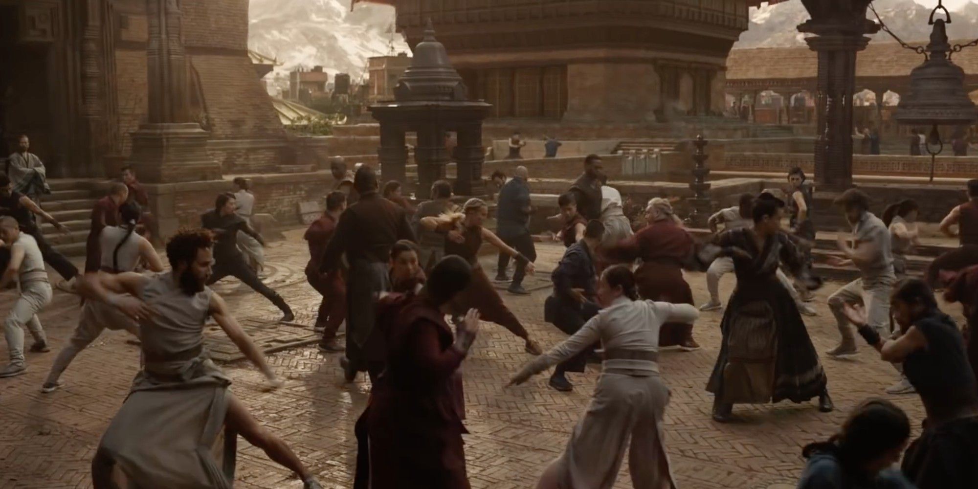 Doctor Strange training
