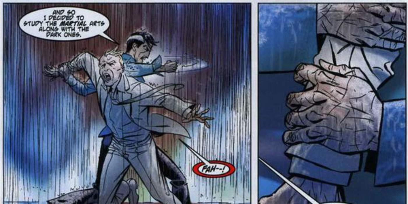 Doctor Strange uses martial arts in Marvel Comics.