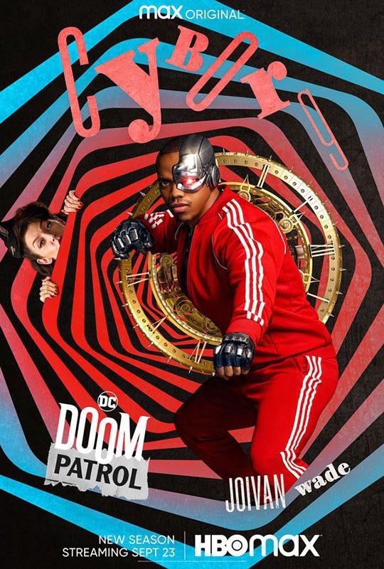Doom Patrol Season 3 Image Shows Robotman in a Sauna with Garguax Alien