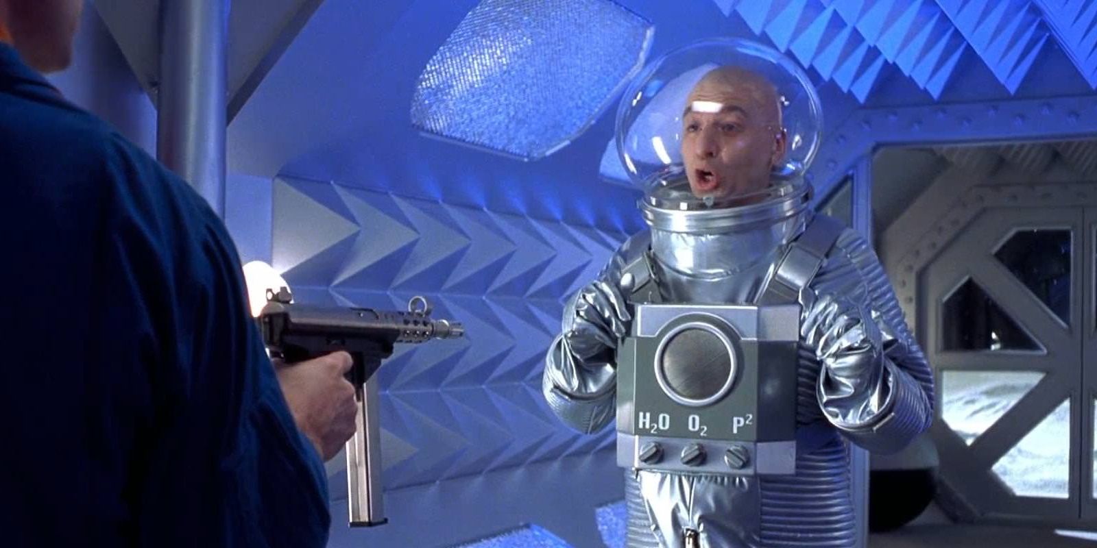 Dr Evil em sua base lunar em Austin Powers The Spy Who Shagged Me