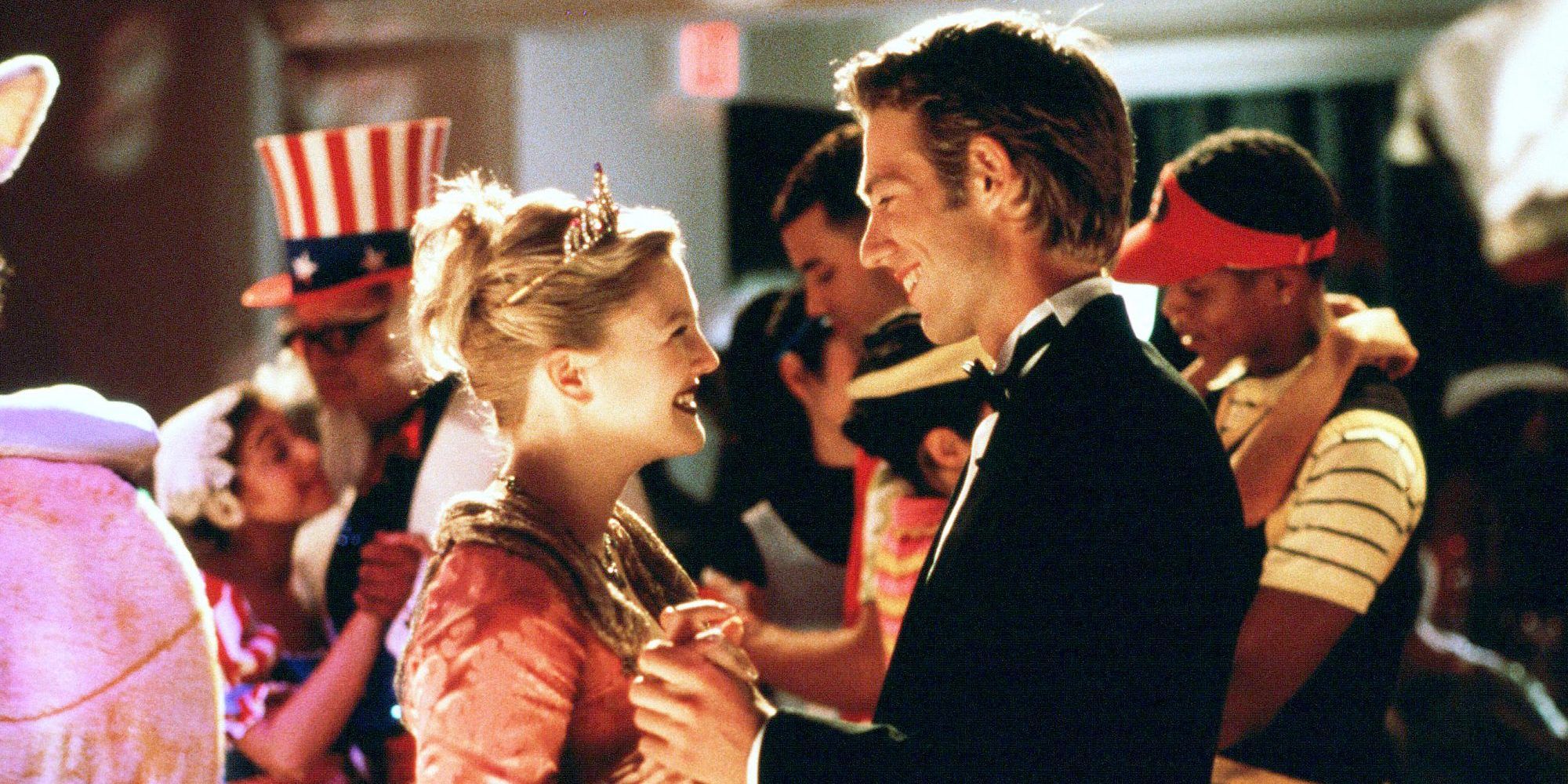 Drew Barrymore and Michael Vartan at Prom in Never Been Kissed