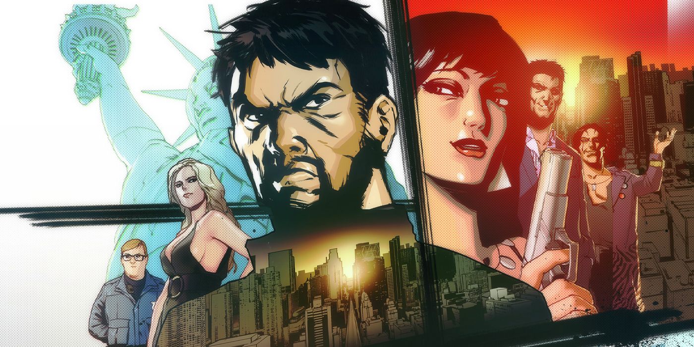 characters from the Driver Video Game assembled together