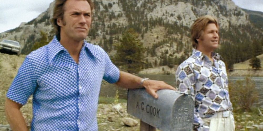 Thunderbolt and Lightfoot standing by a mailbox
