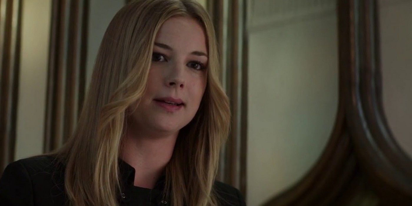 Emily VanCamp as Sharon Carter in Captain America Civil War