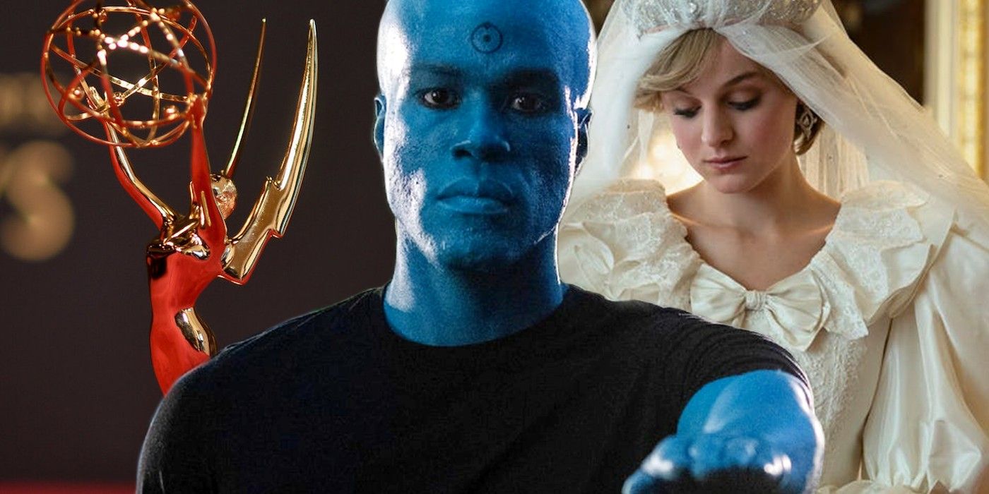 Emmy, Yahya Abdul Mateen as Doctor Manhattan in Watchmen and Emma Corrin as Diana in Crown