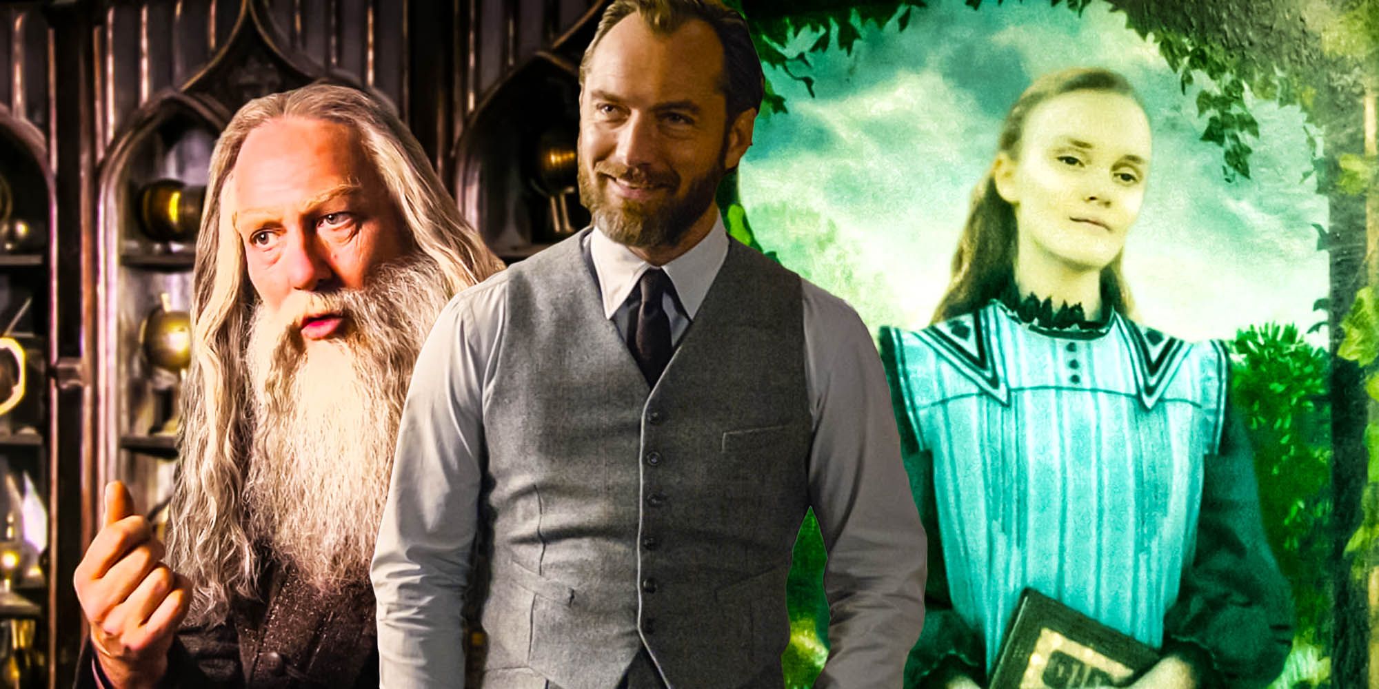 Every Dumbledore Appearing In Fantastic Beasts 3 - How Old Is Dumbledore In Fantastic Beasts 3