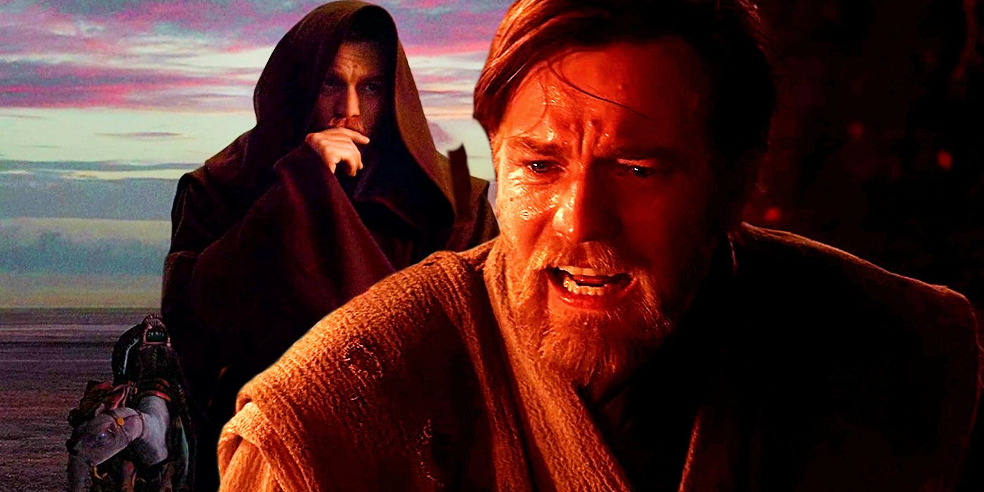 Ewan McGregor as Obi-Wan in Star Wars Revenge of the Sith
