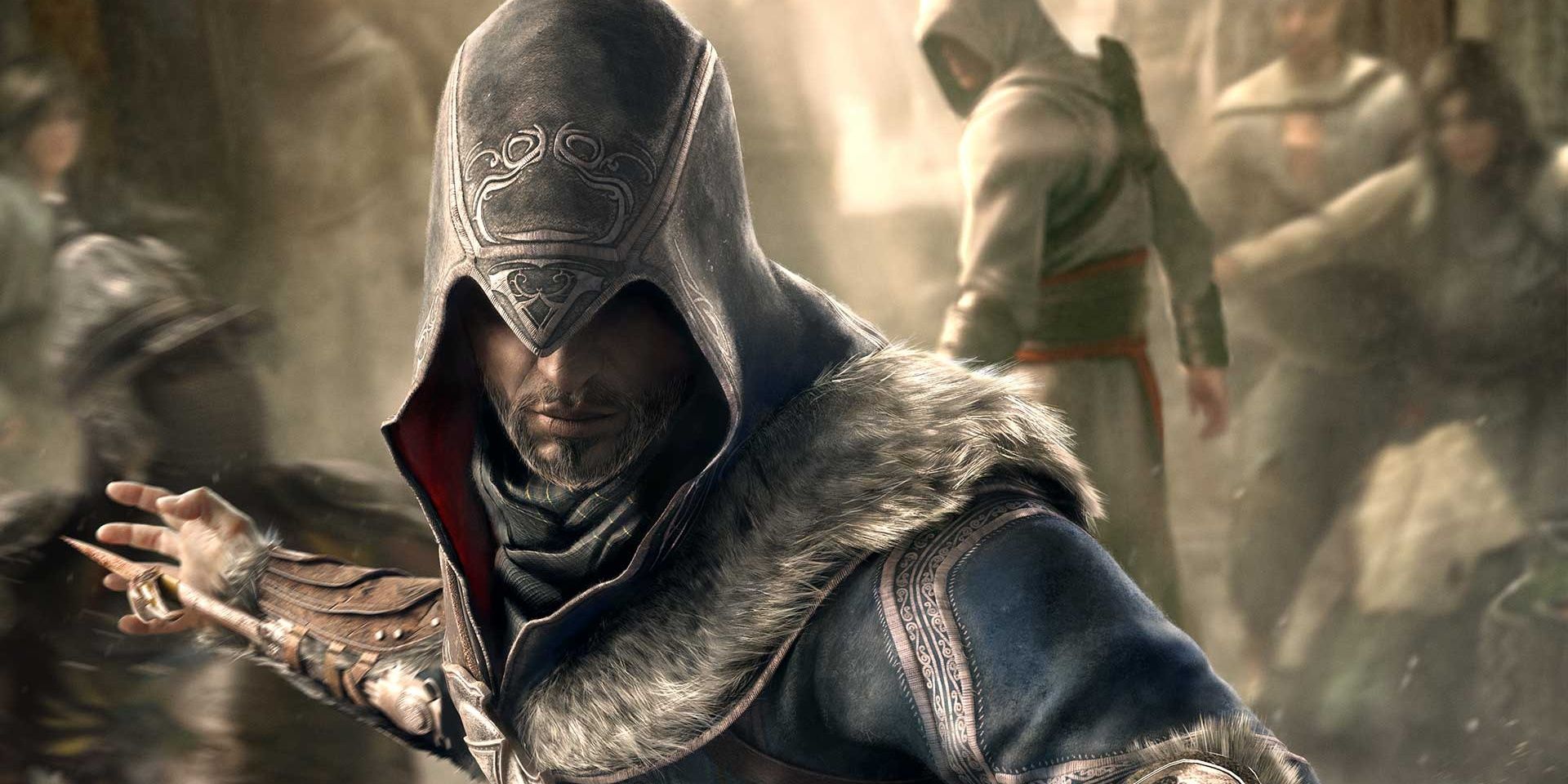 Ezio takes out the hidden blake in Assassin's Creed Revelations 