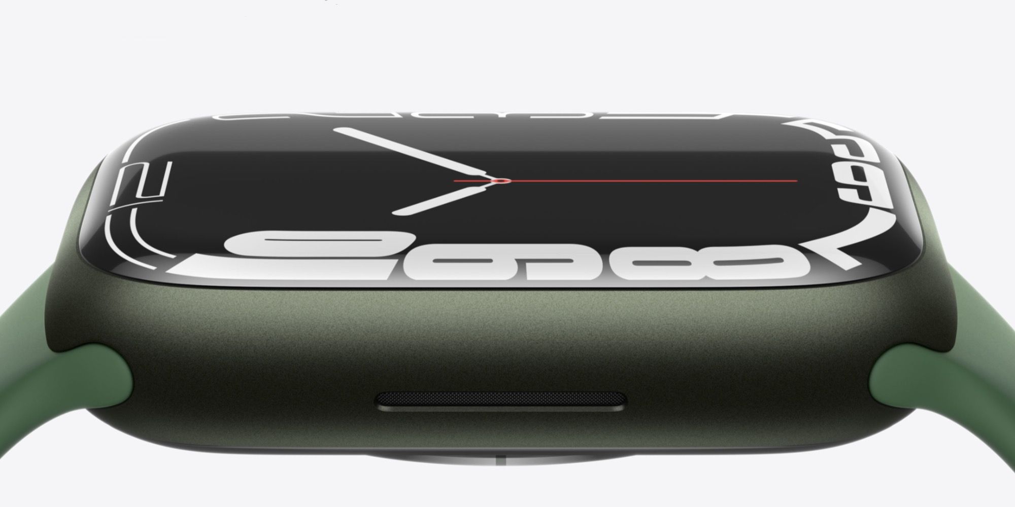 Apple Watch Series 7 Extreme Closeup