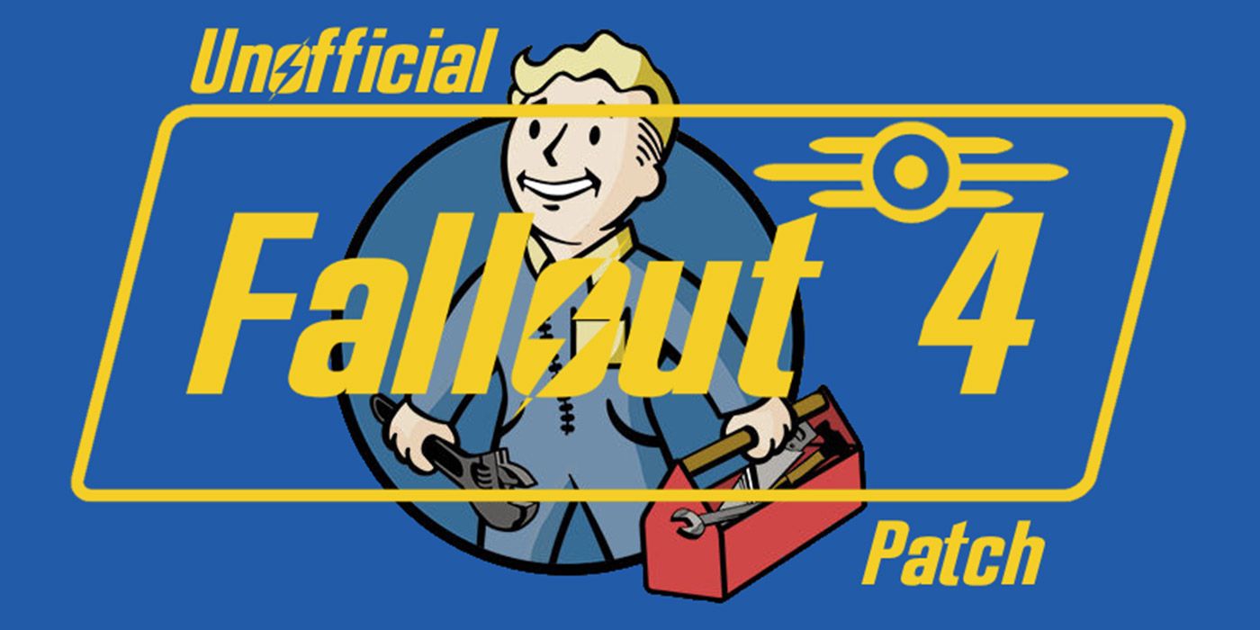 The title card for the Unofficial Fallout 4 Patch 