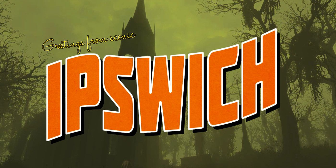 The title card for the Ipswich mod for Fallout 4