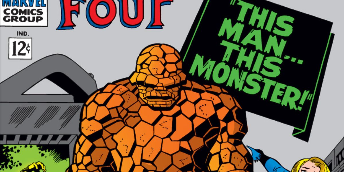 Fantastic Four #51 “This Man This Monster” Poster - Jack Kirby, Joe outlets Sinnott