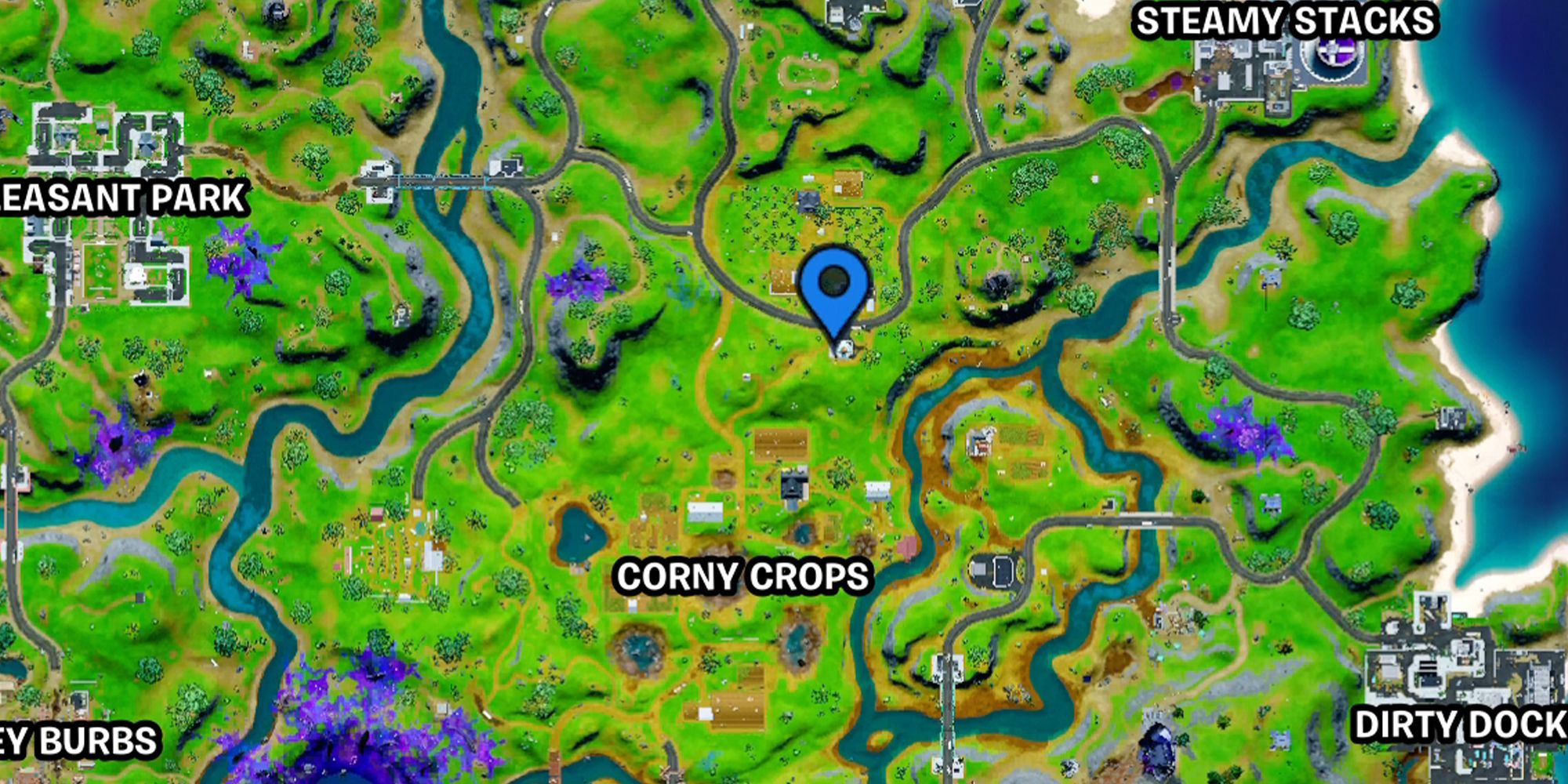 Fortnite: Big Mouth Location Guide (Season 8)