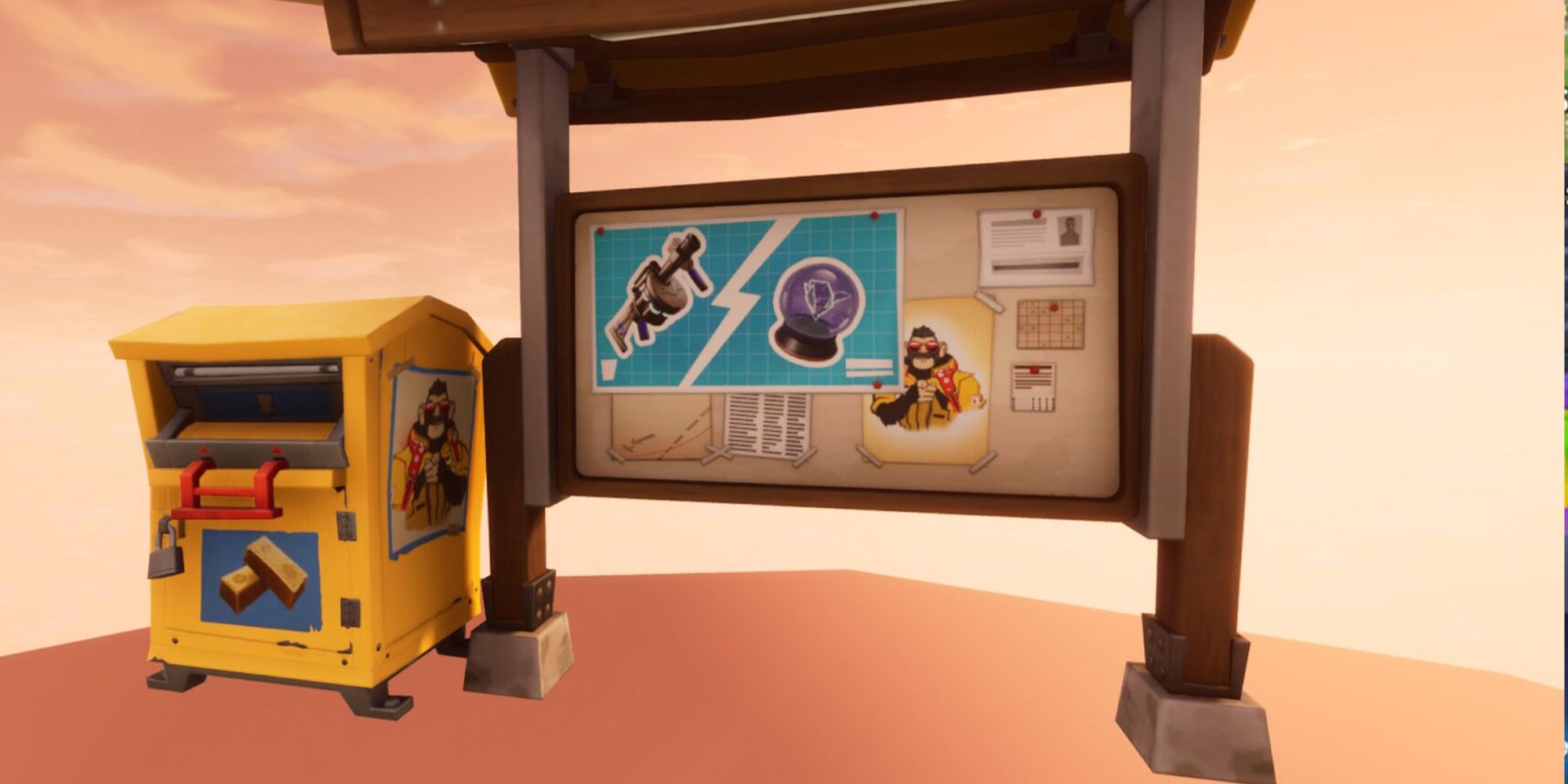 Fortnite How To Make A Donation To The War Effort Donation Box (Season 8)