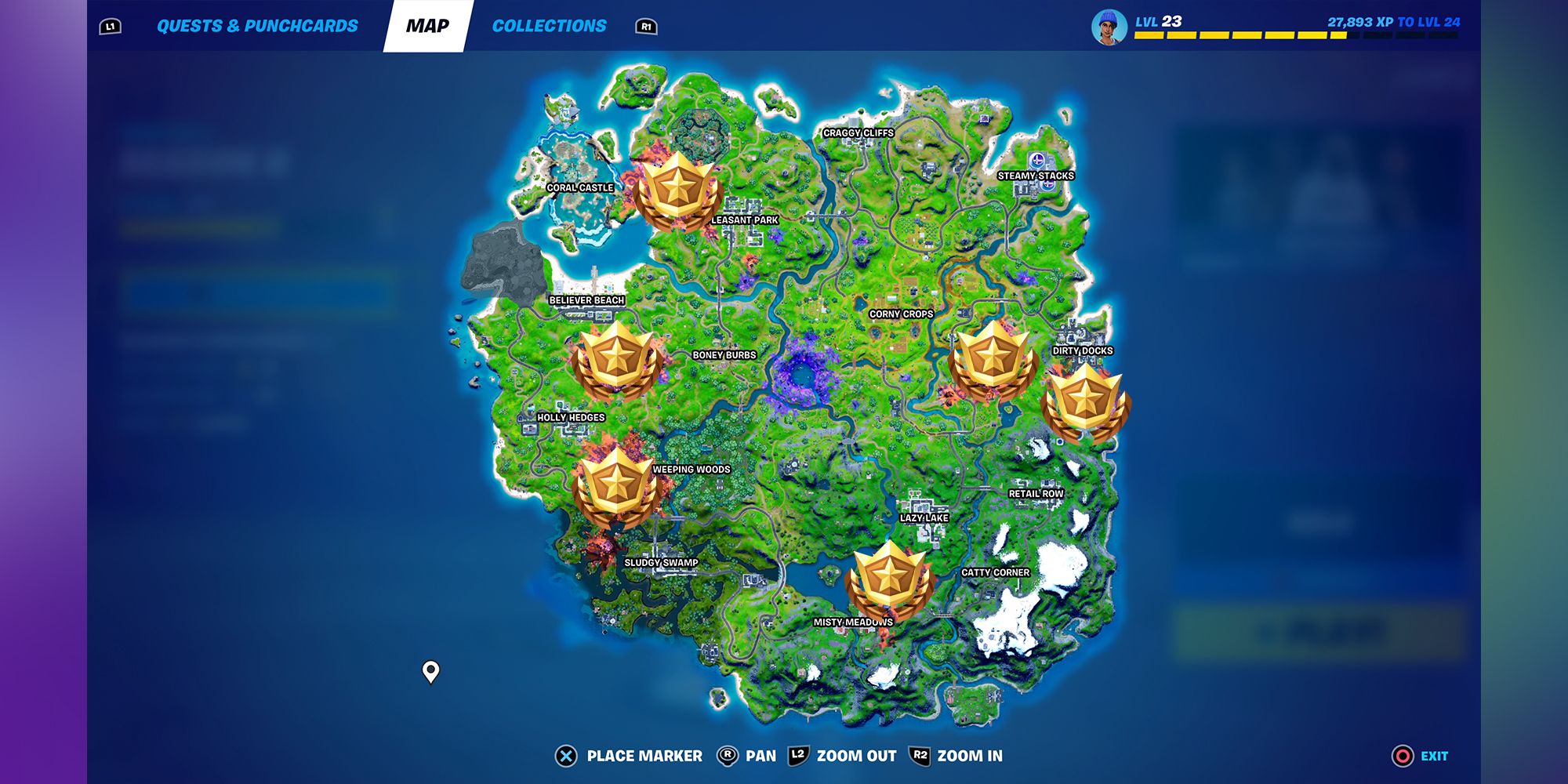 Fortnite Where To Find The Alien Crash Sites (Season 8)