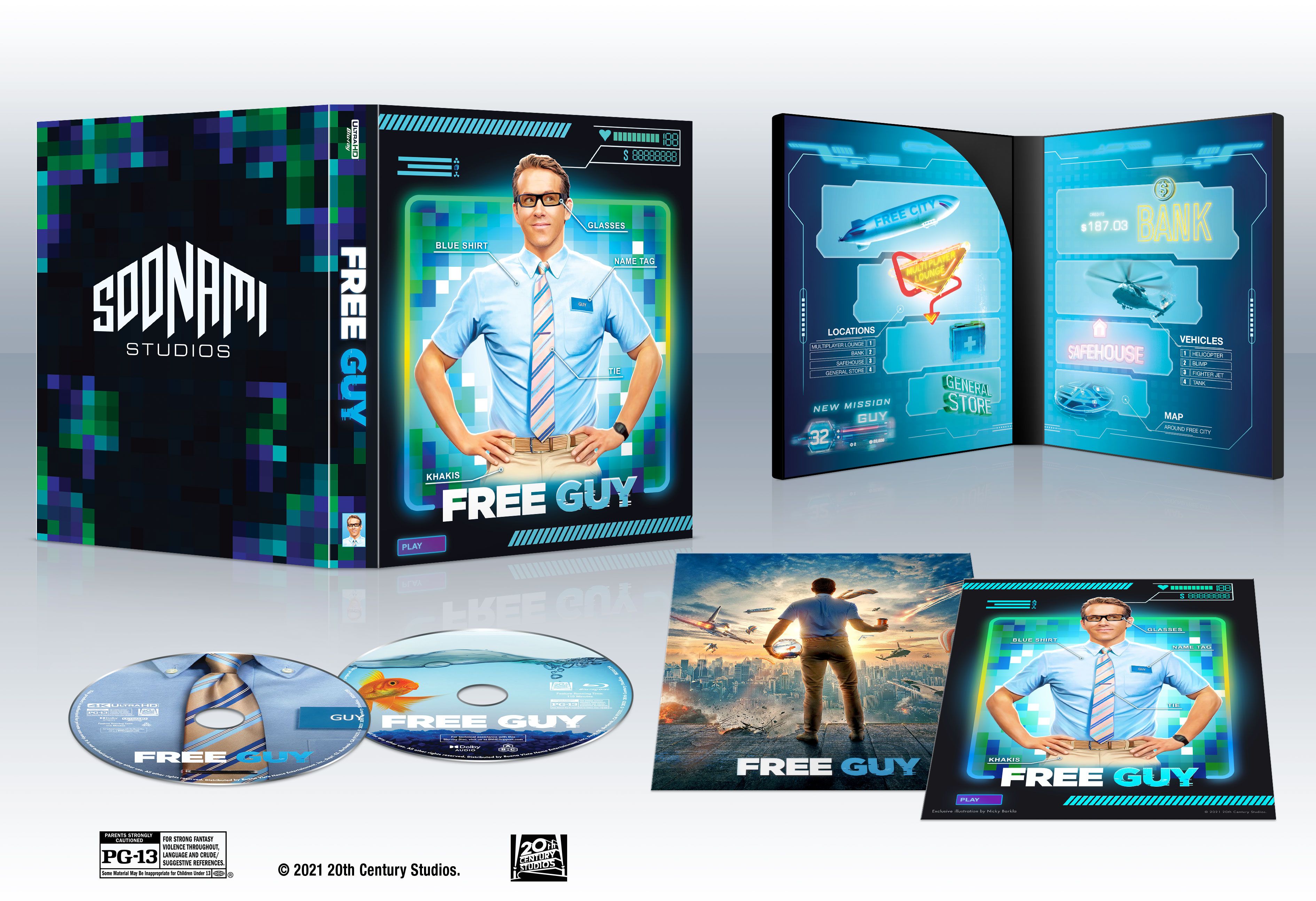 Free Guy Blu-ray Gets Collectible Art Edition [EXCLUSIVE]