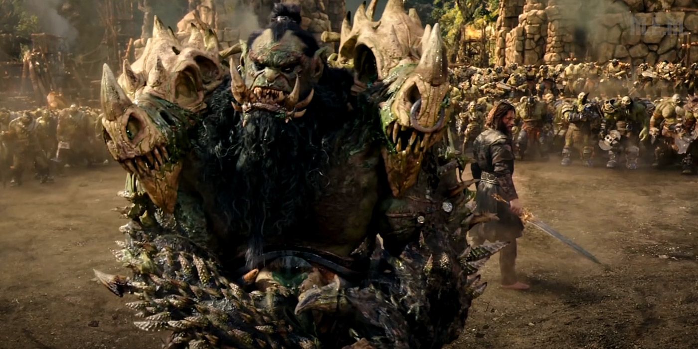 Lothar slays Blackhand Mak'gora in Warcraft.