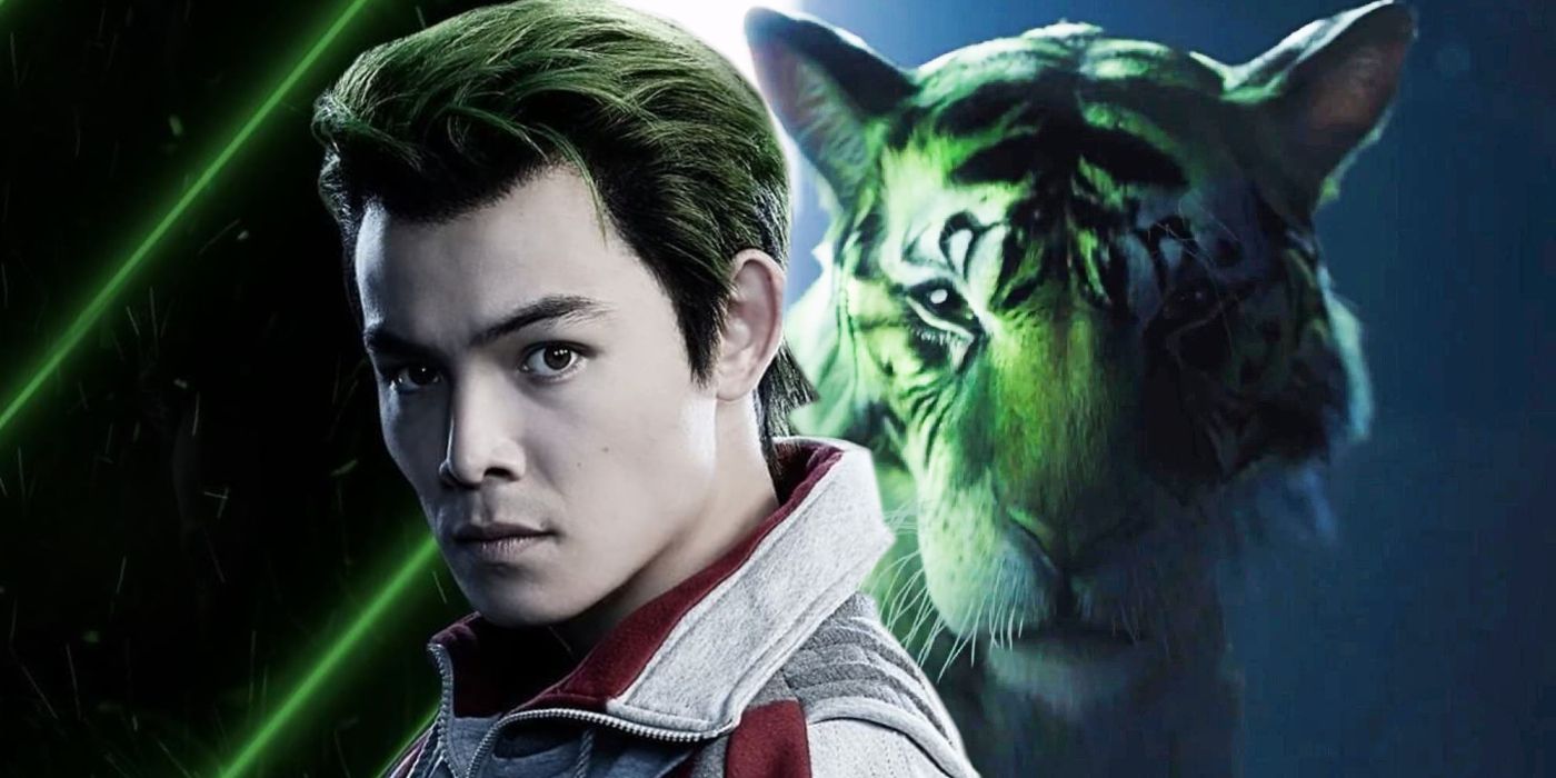 Gar Logan Beast Boy Tigre em Titãs