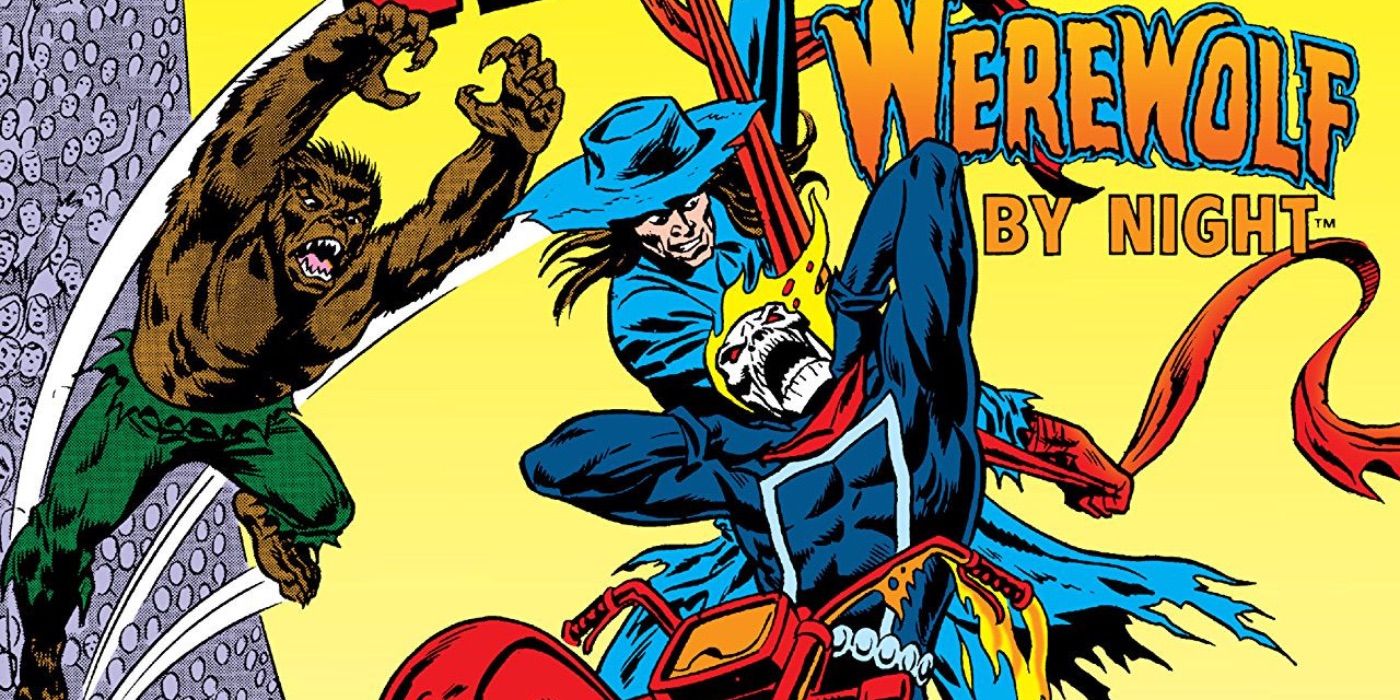 Tatterdemalion é visto aqui na capa de Ghost Rider #55 atacando Johnny Blaze enquanto Jack Russel salta para salvá-lo.