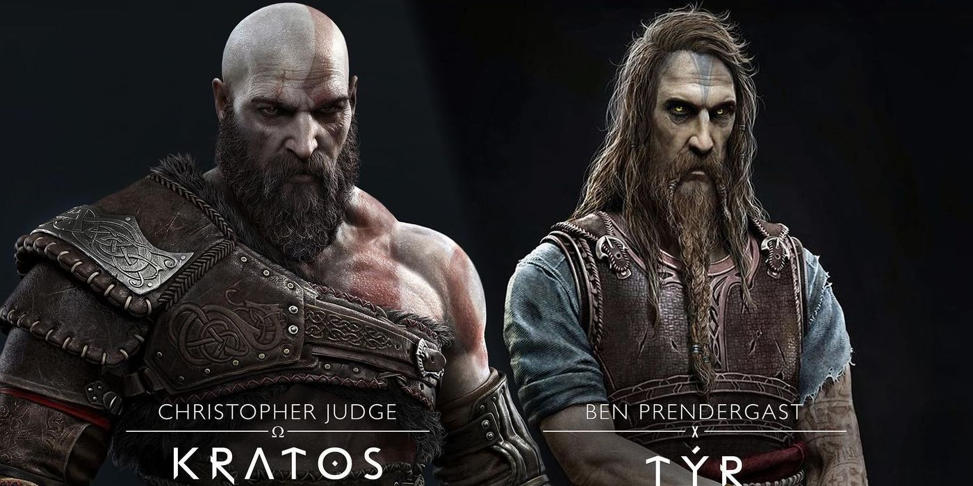 God of War Ragnarok Tyr Kratos  More Official Character Art Revealed