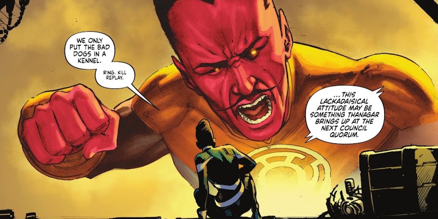 Green Lantern Thanagar Threatens Earth