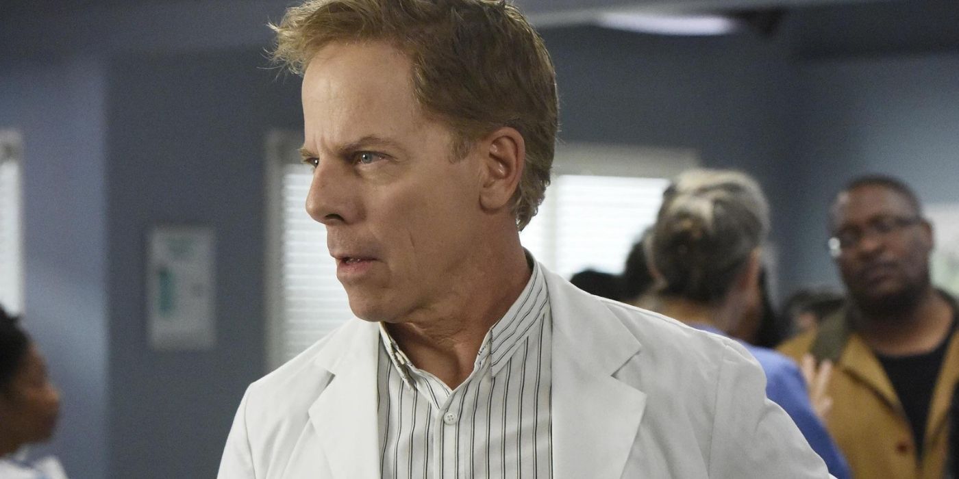 Tom Koracick looking serious in Grey&rsquo;s Anatomy