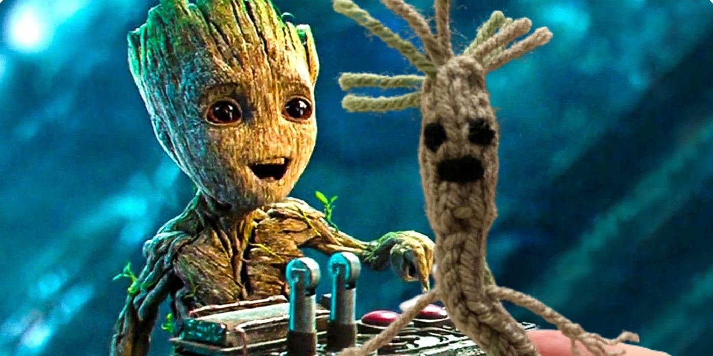 James Gunn Shares Photo of His Adorable New Knitted Groot