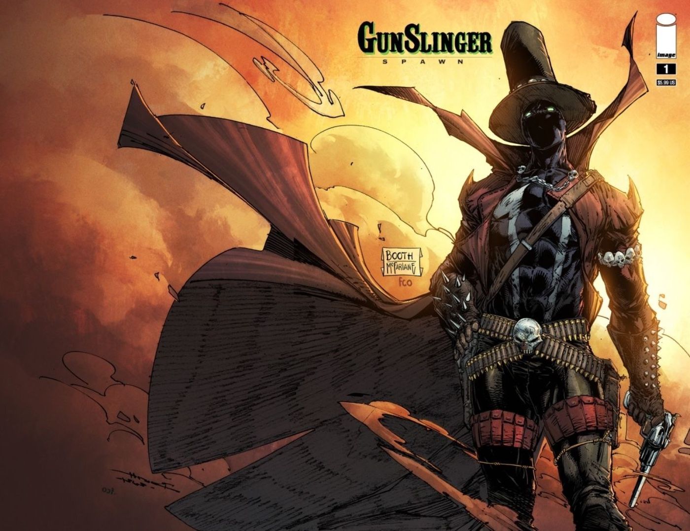 Gunslinger Spawn Set to Be Image Comics’ Biggest Debut in 30 Years
