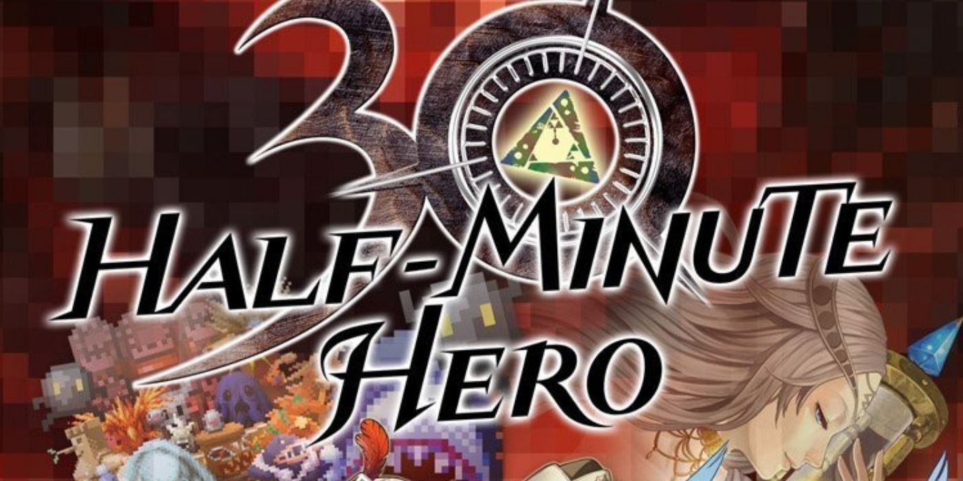 Cover for the video game Half-Minute Hero