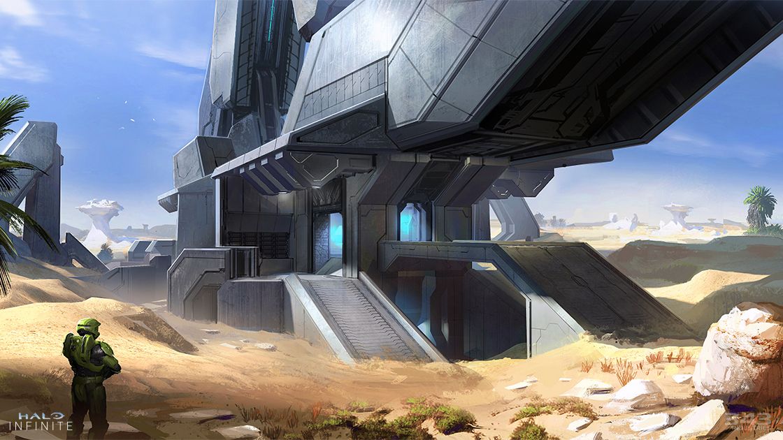Halo Infinite Multiplayer Behemoth Concept Art
