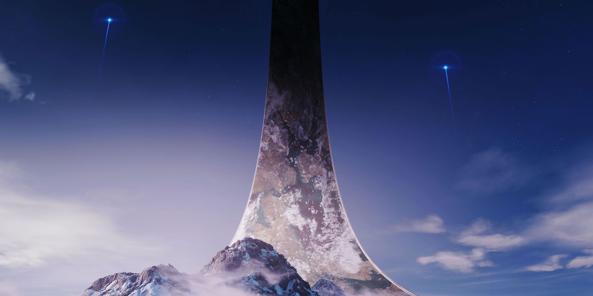 Promotional image for the video game Halo Infinite.