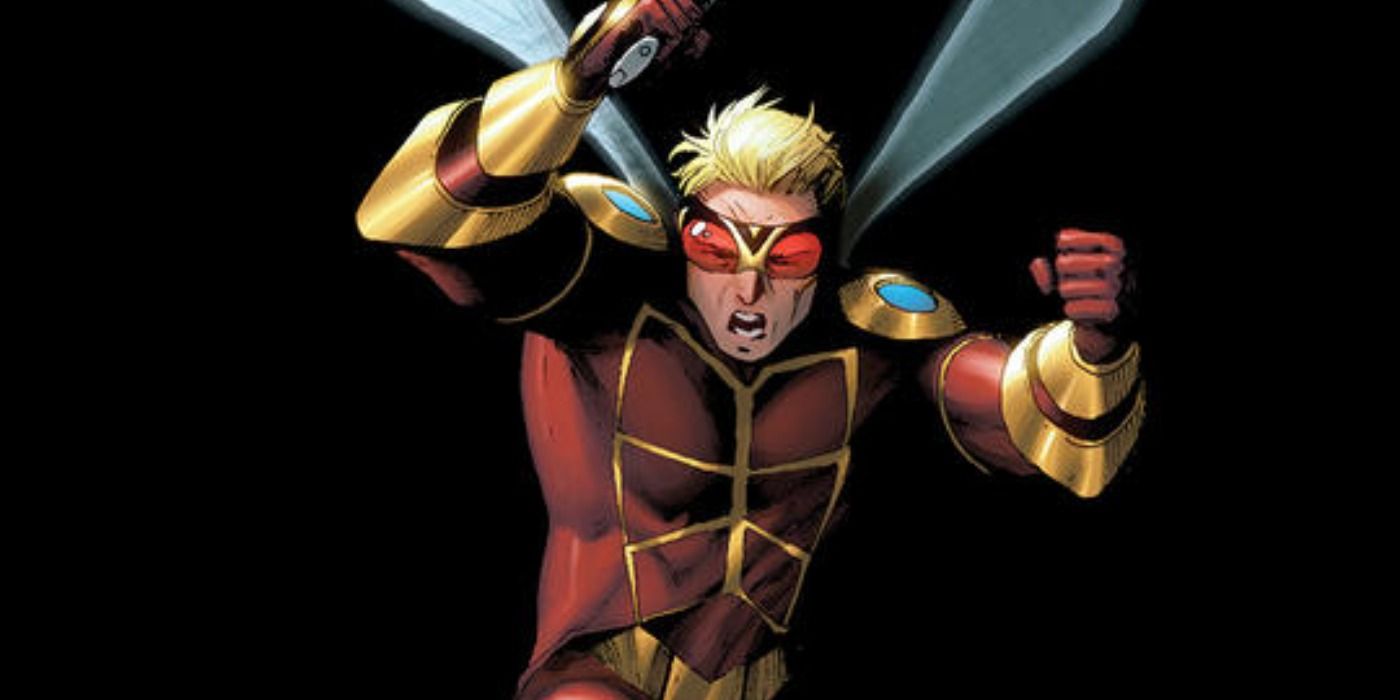 Hank Pym becomes the Wasp in Marvel Comics.
