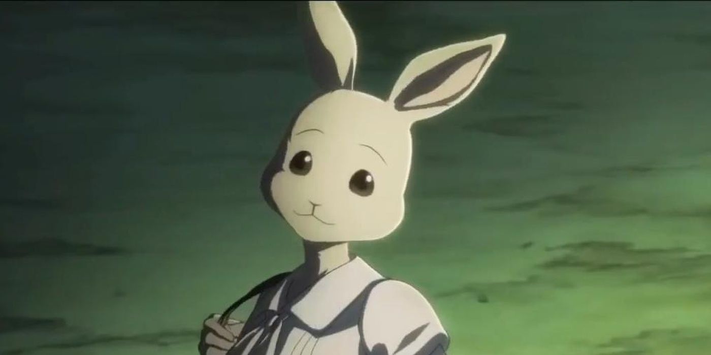 Haru looking absolutely adorable in the trailer for Beastars