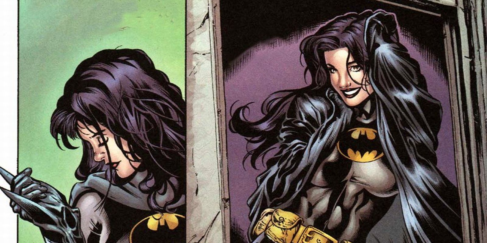 Helena Bertinelli enjoying her time in the Batgirl suit in DC comics