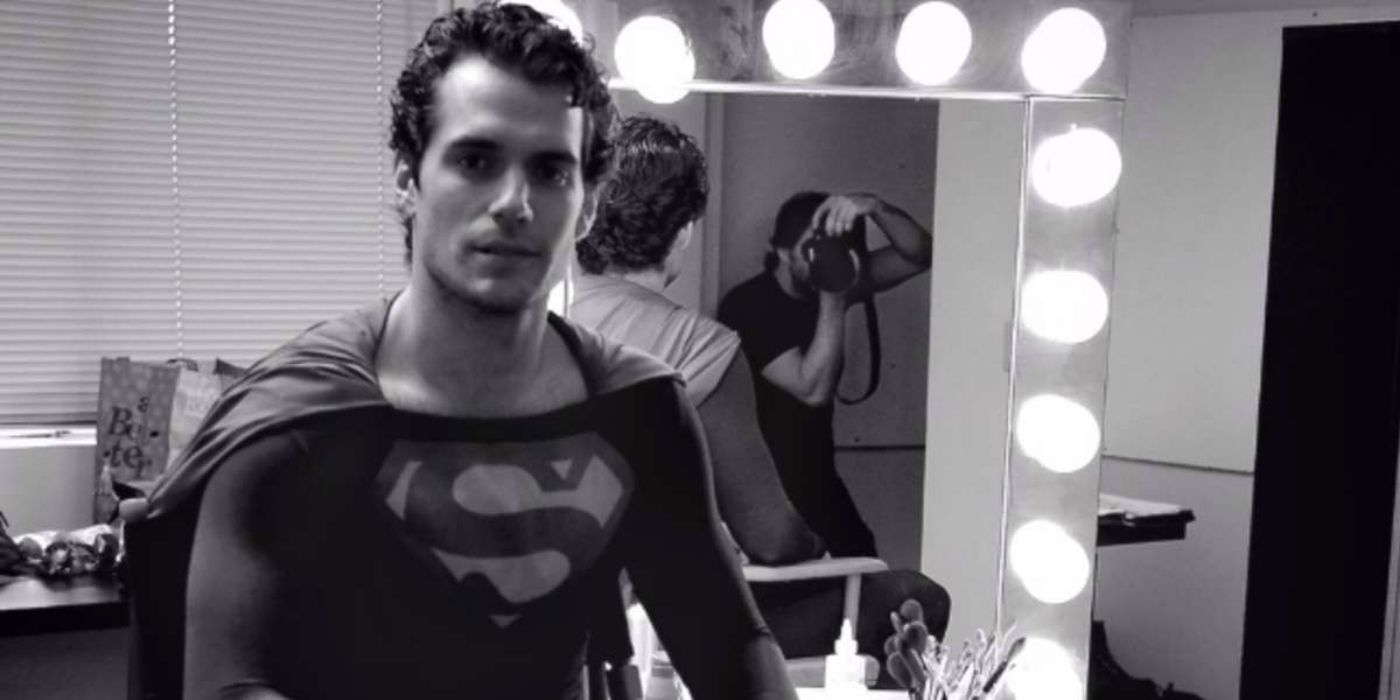 Zack Snyder photographs Henry Cavill wearing Superman&rsquo;s classic suit