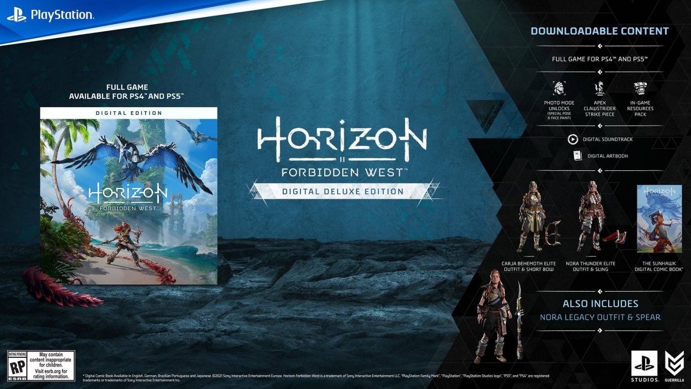 Horizon Forbidden West Digital Deluxe Ed.