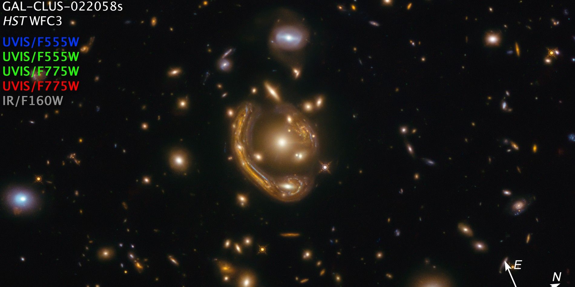 Hubble Captures Einstein Ring