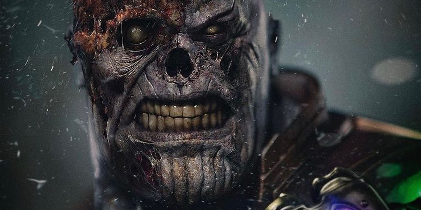 Zombie Thanos fan Art