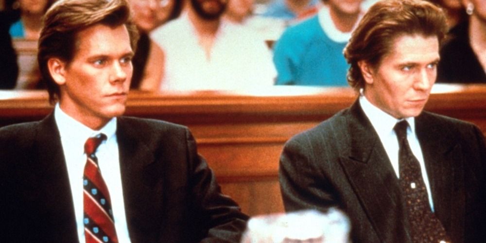 Kevin Bacon and Gary Oldman in Criminal Law 1988
