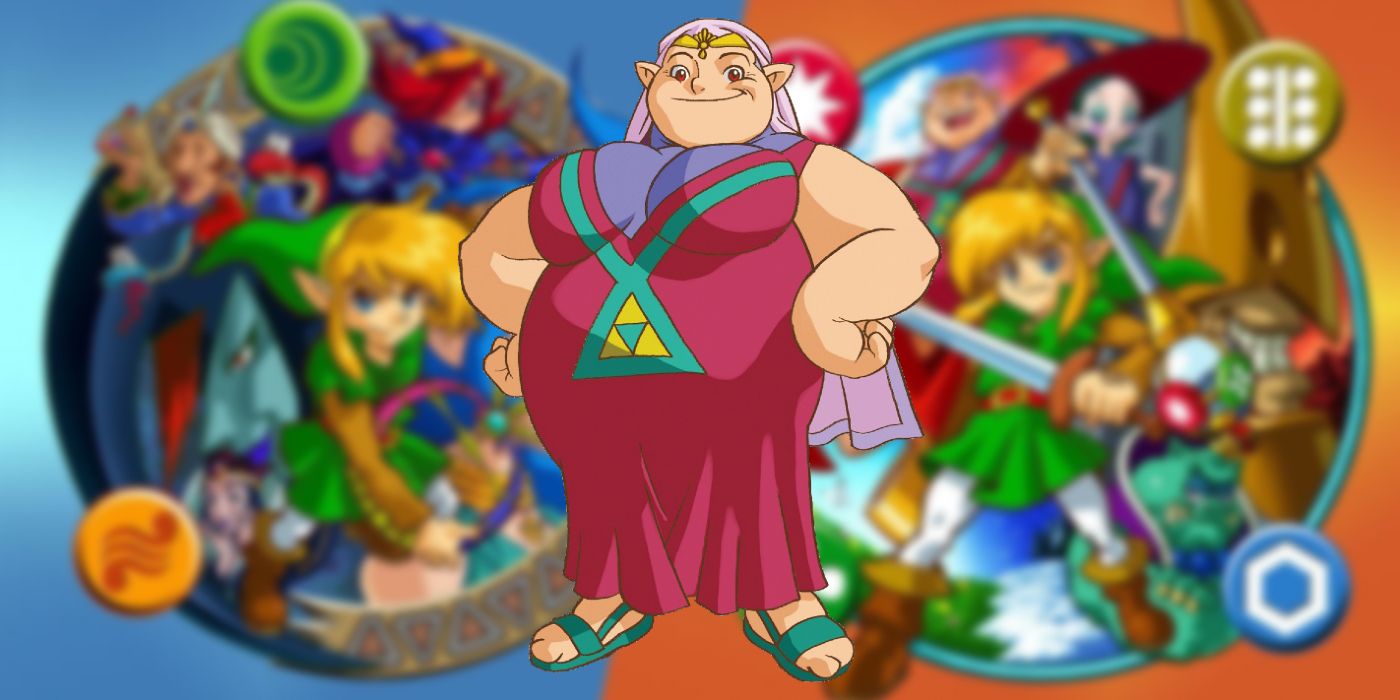 Impa appears in both Oracle of Ages and Oracle of Seasons